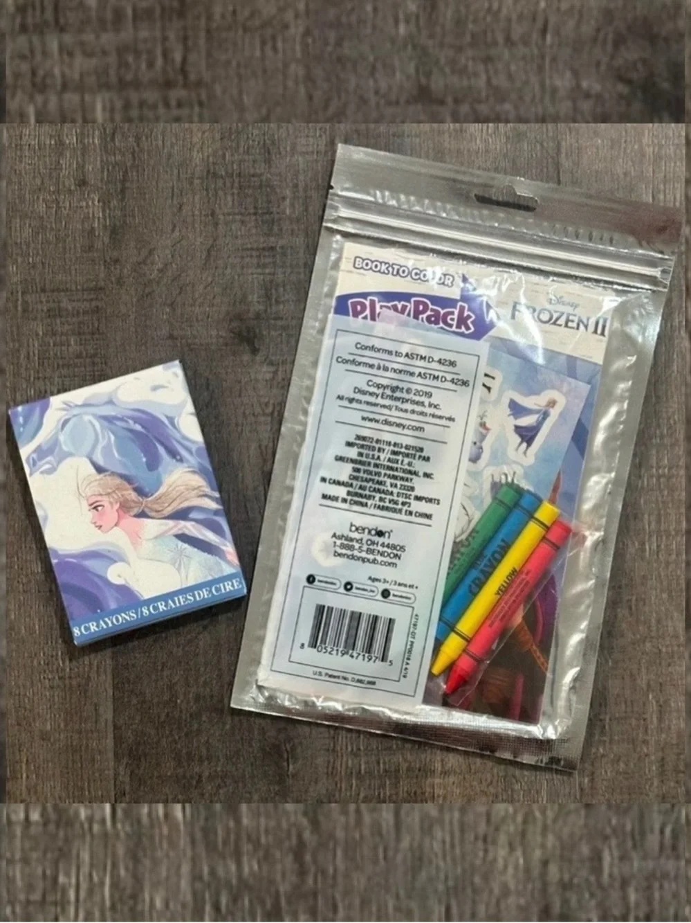 💞 New Disney Frozen Coloring Play Pack & Crayons Bundle